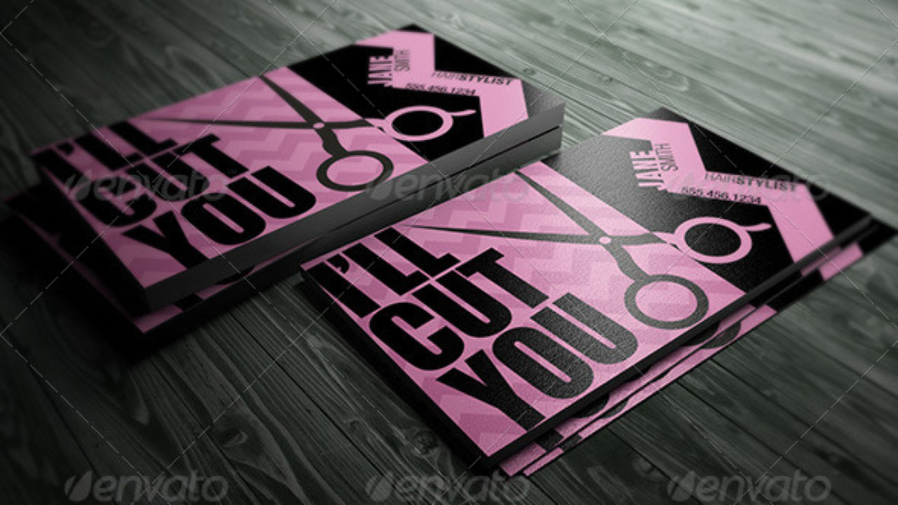 20+ Amazing Hair Stylist Business Cards In PSD, AI, & EPS Formats With Regard To Hairdresser Business Card Templates Free