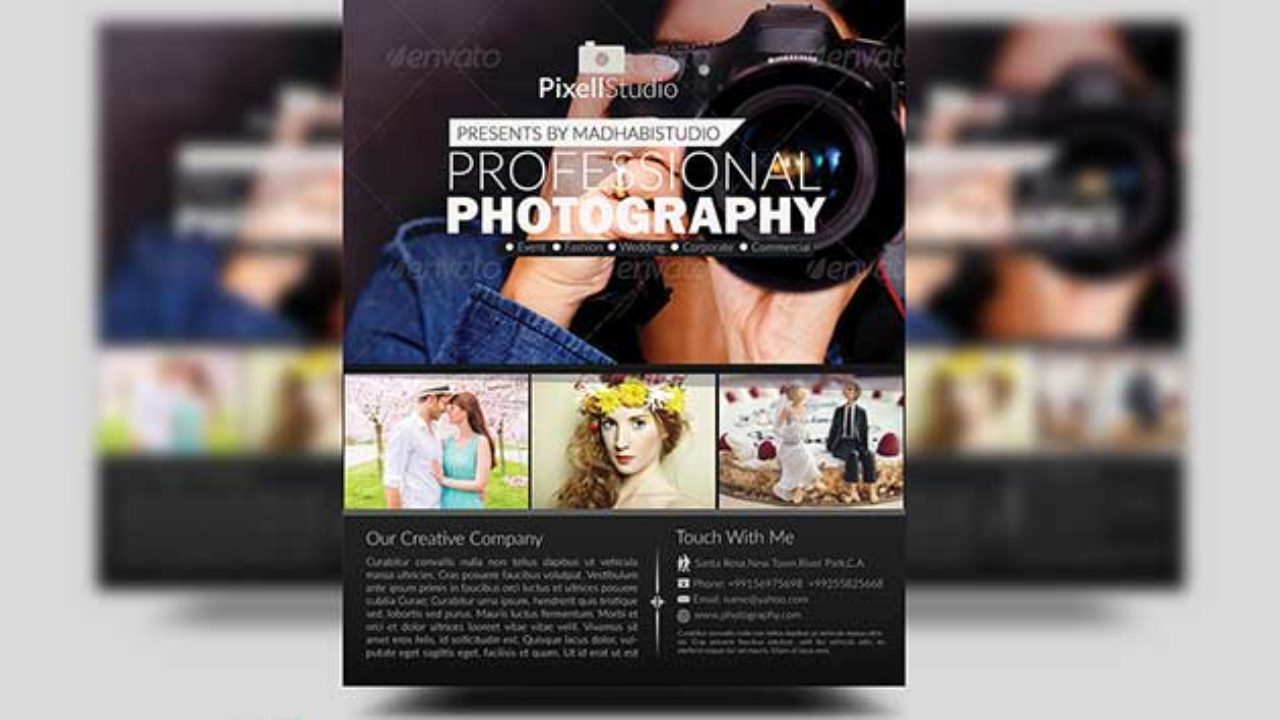 20+ Best Photography Flyer Templates PSD Download Inside Free Photography Flyer Templates Psd