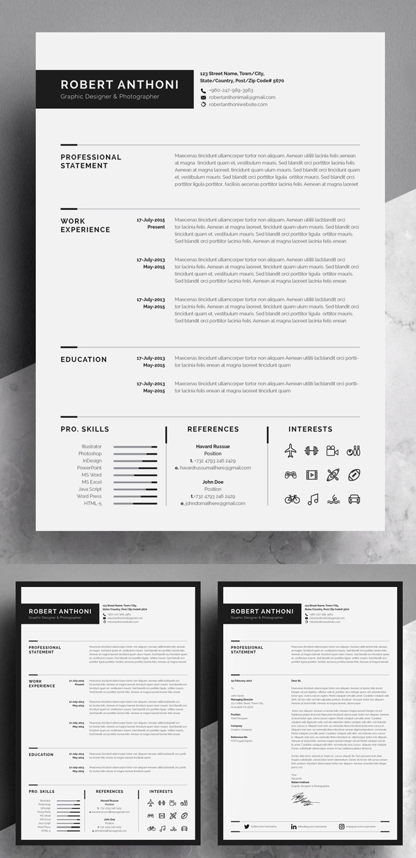 Awesome resume / CV