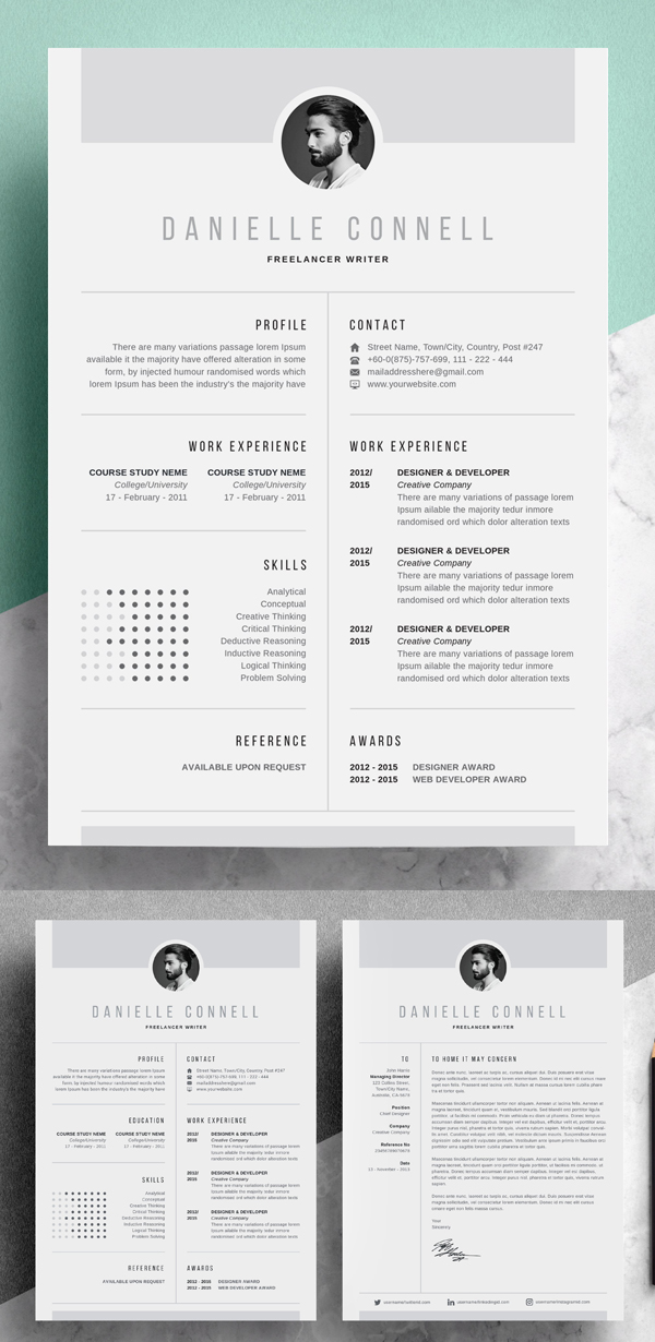 Simple Creative Resume | CV design