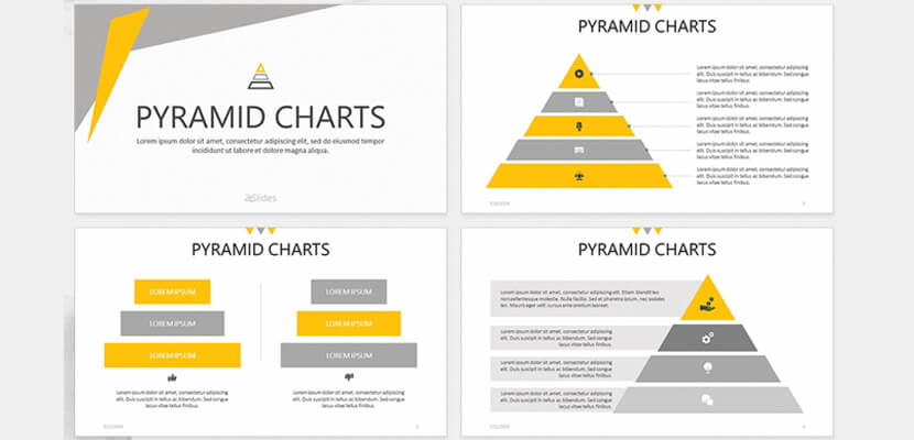 Pyramid Chart Free PowerPoint Infographic Template