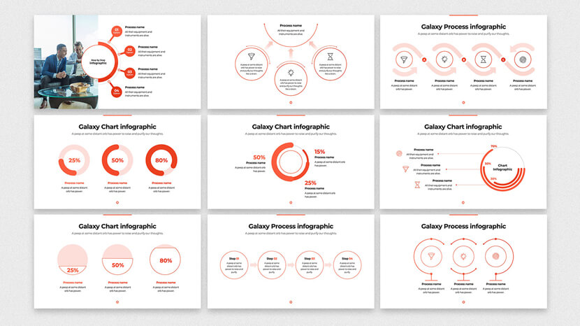 free minimalist powerpoint infographic template