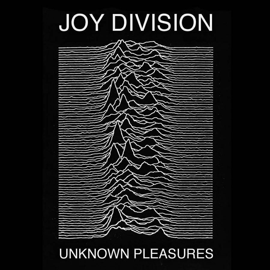 Joy Division's Unknown Pleasures album cover