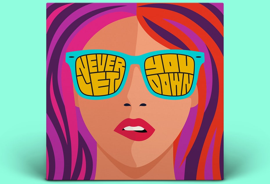 Never Let You Down album cover