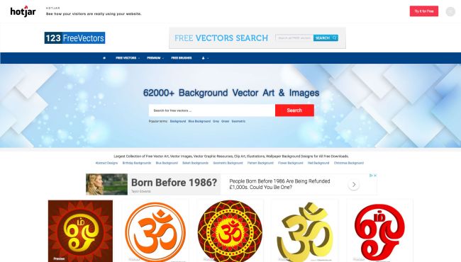 Download free vector art or vectors on these best websites