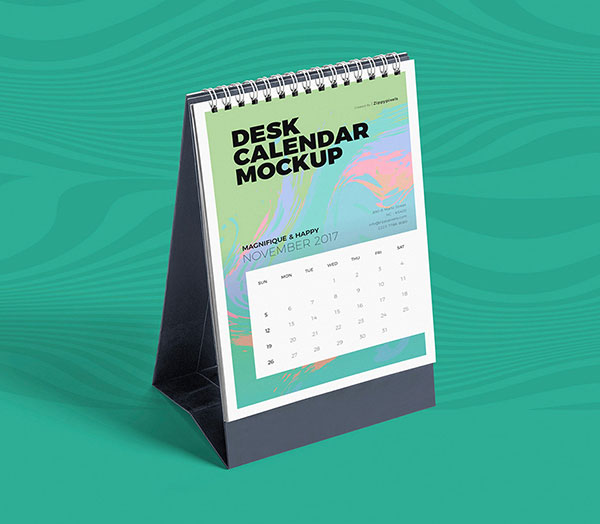 Free Desktop-Calendar-Mockup-PSD