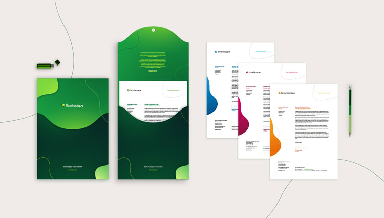 New visual identity and has defined three sub-brands for Scotscape