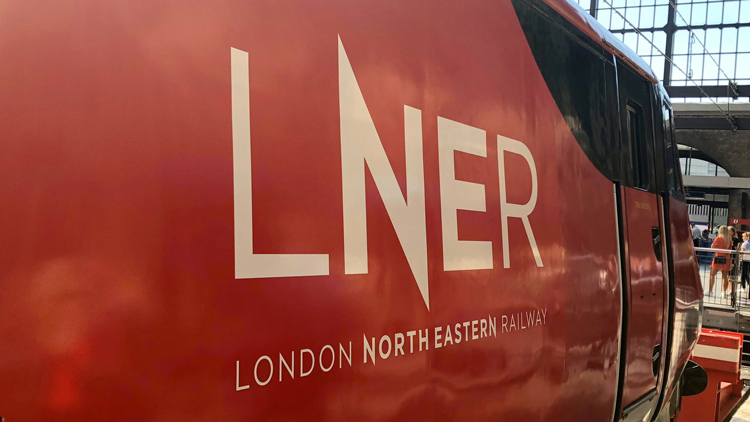 Creative designs for LNER train line