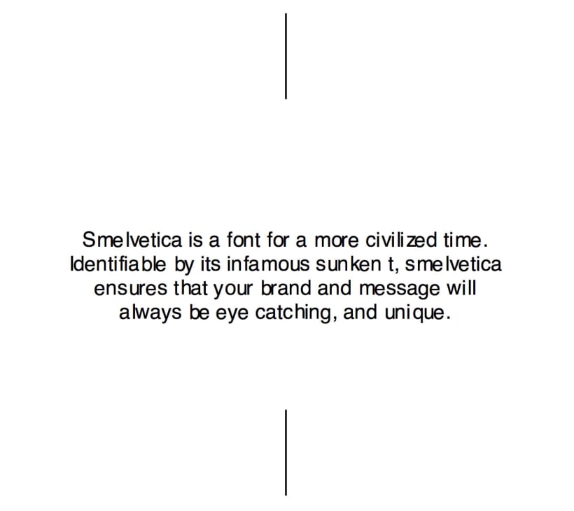 Smelvetica - A Practical Joke For Designers 3