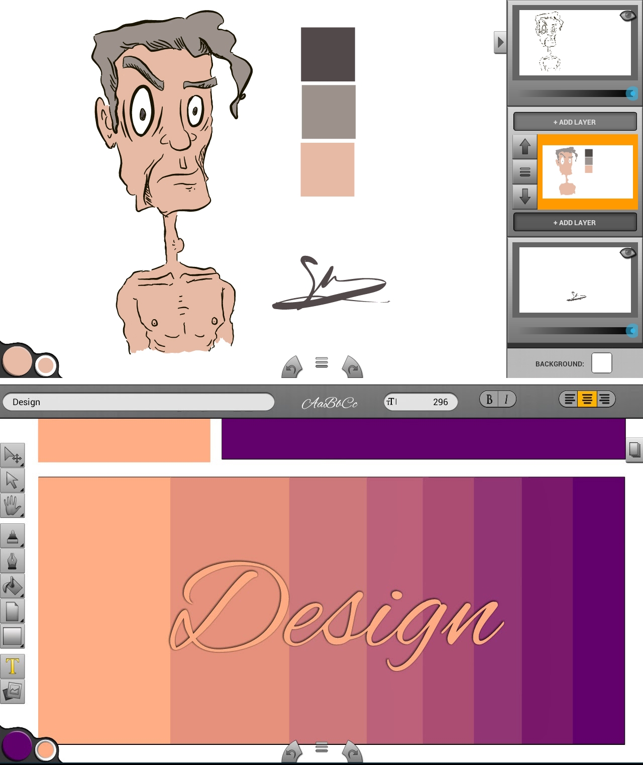 Apps for graphic design: Infinite Design